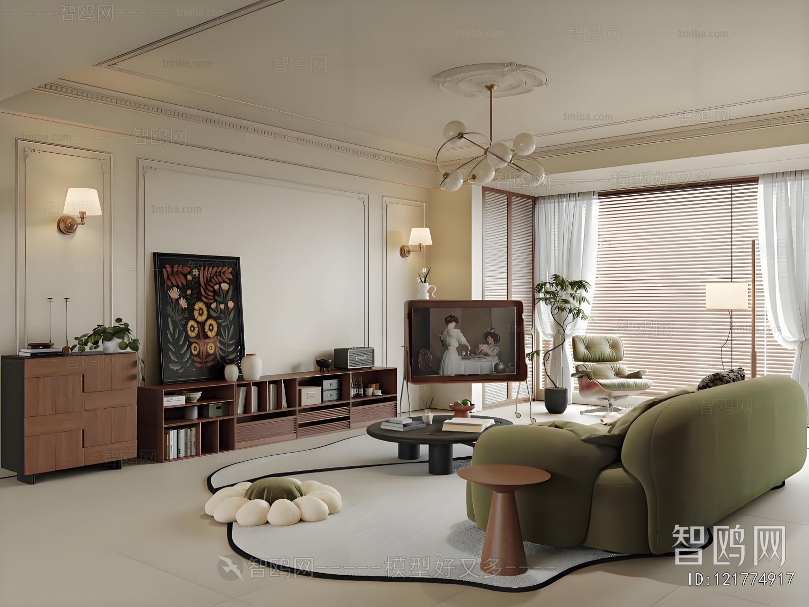 French Style A Living Room