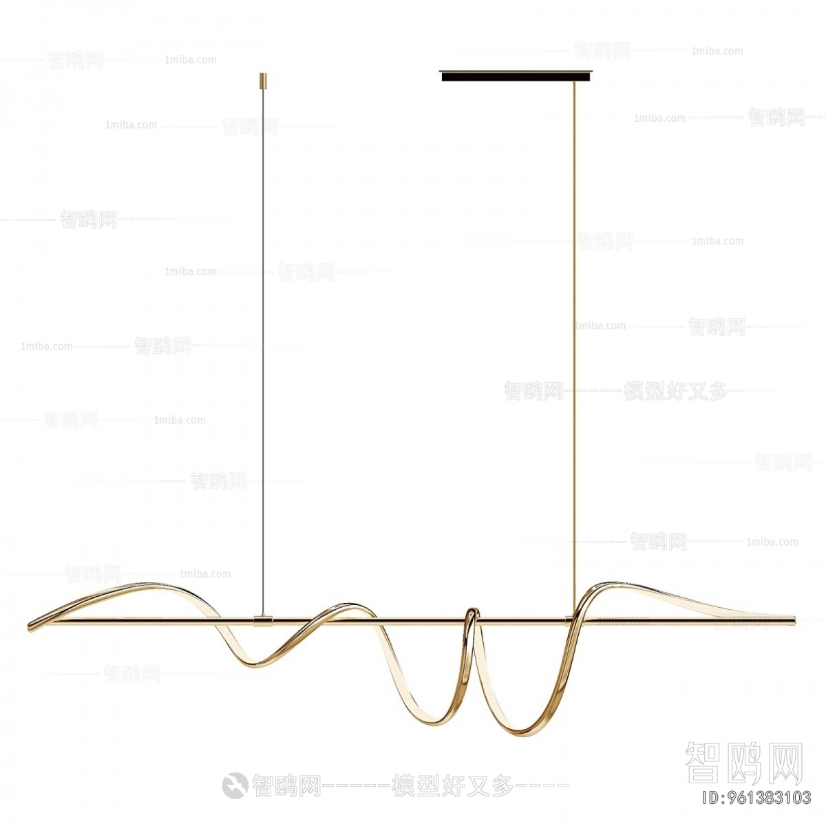 Modern Long Chandelier