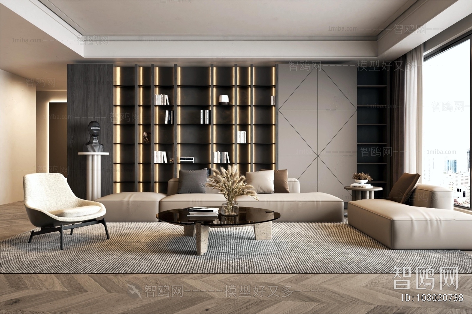 Modern A Living Room