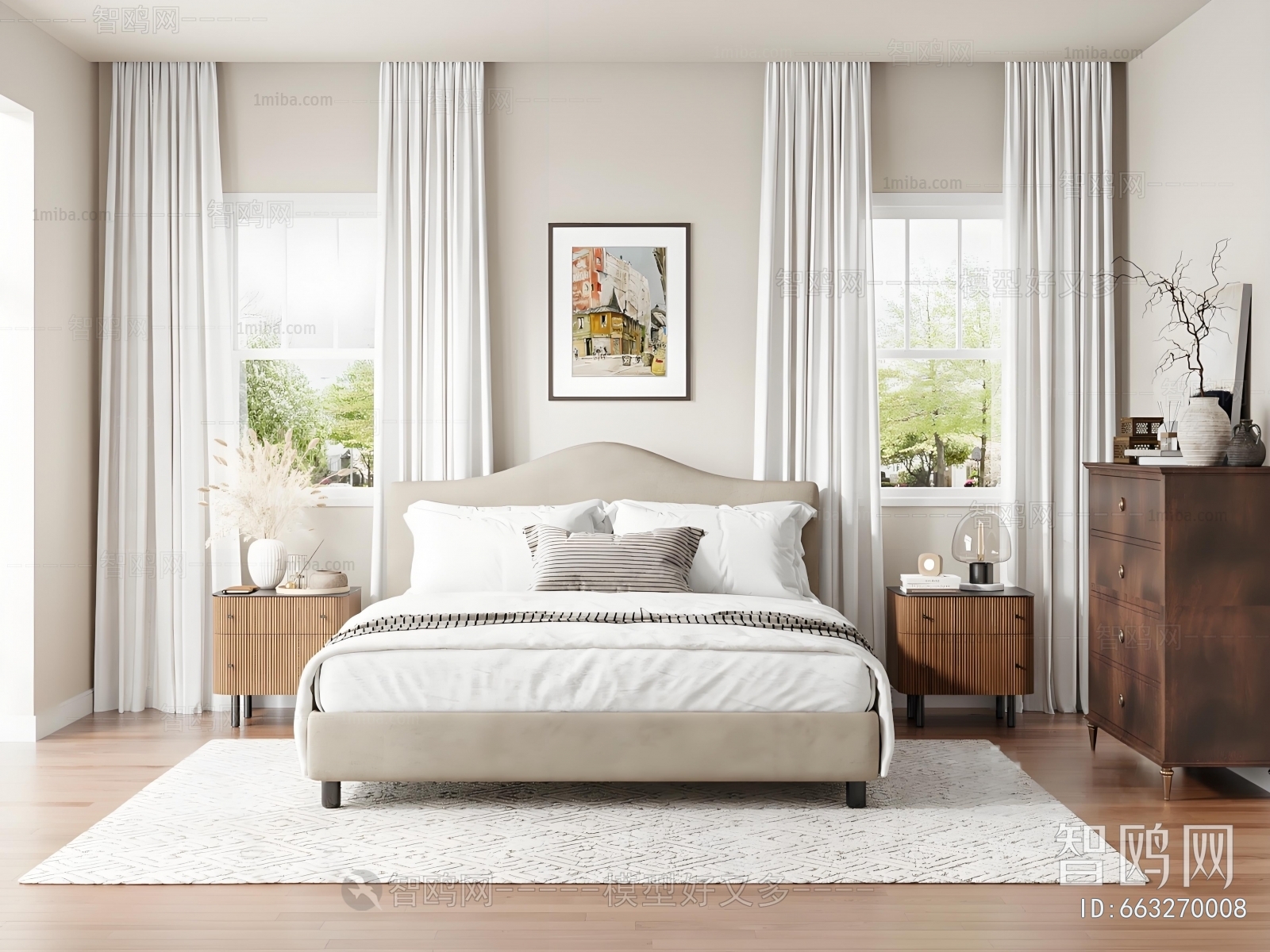 American Style Bedroom