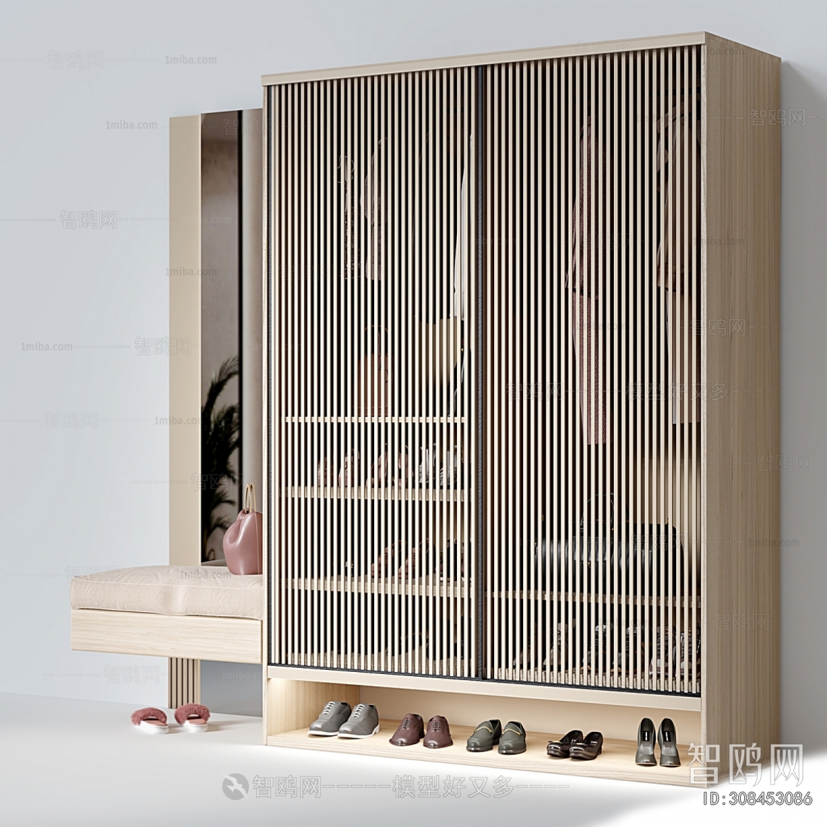 Modern Shoe Cabinet