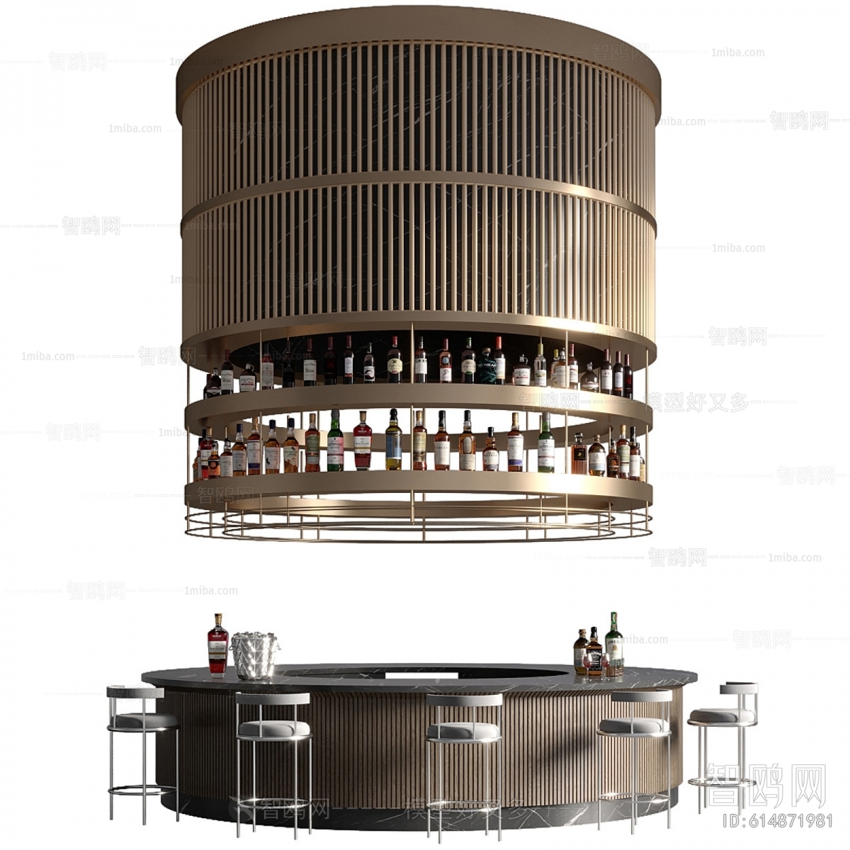 Modern Counter Bar