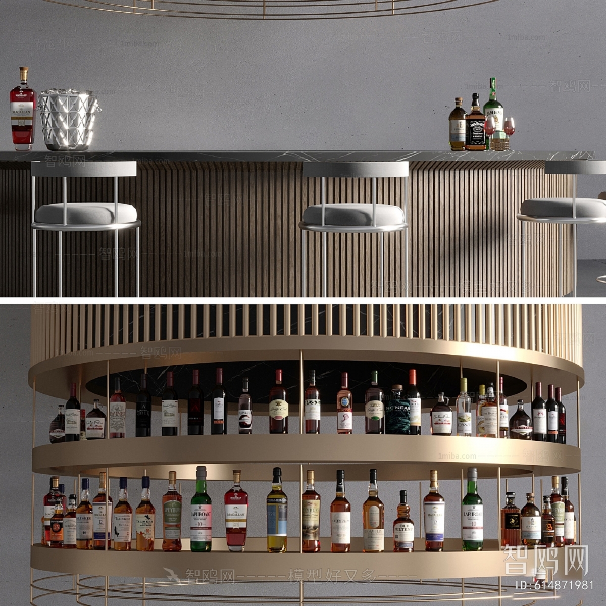 Modern Counter Bar