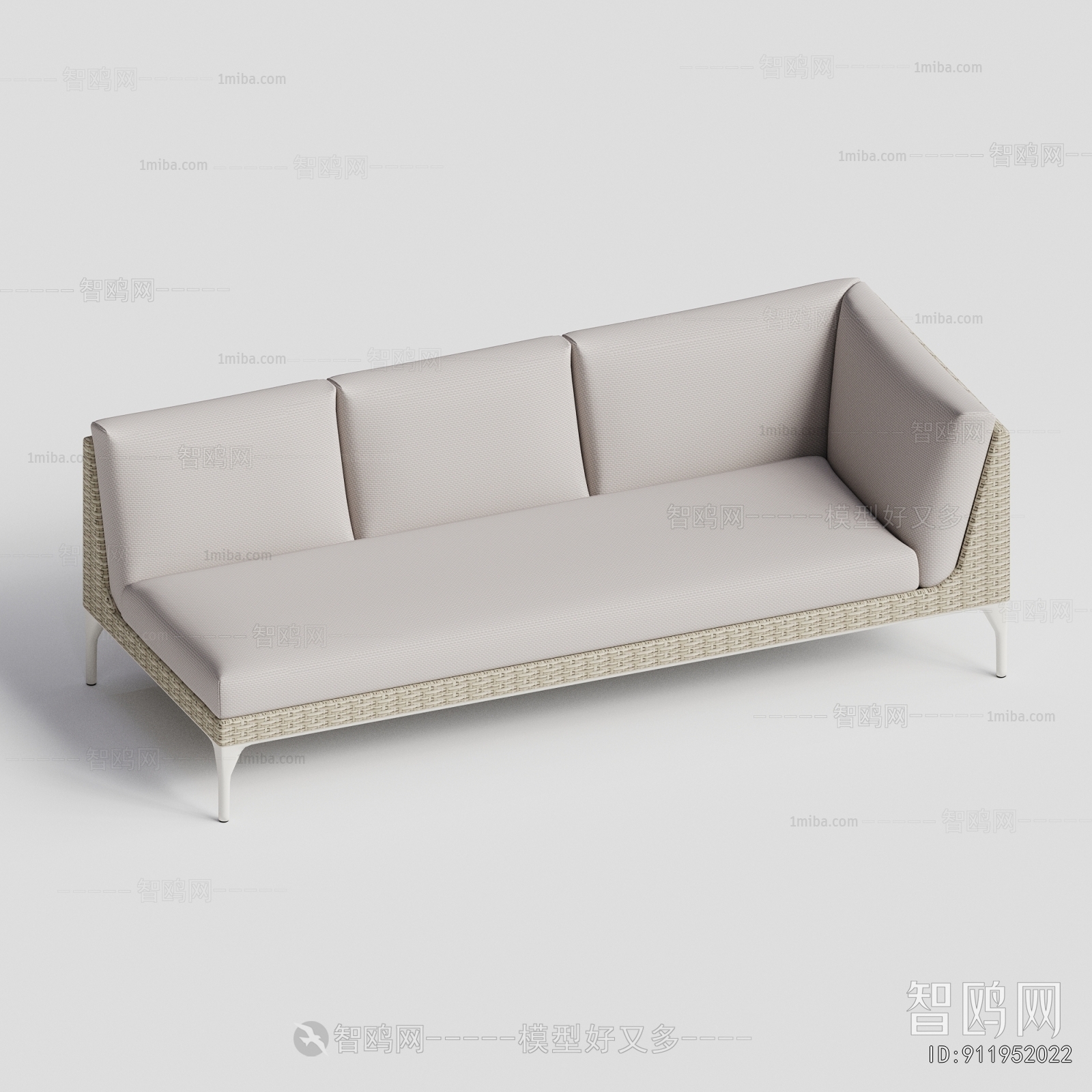 Modern Three-seat Sofa