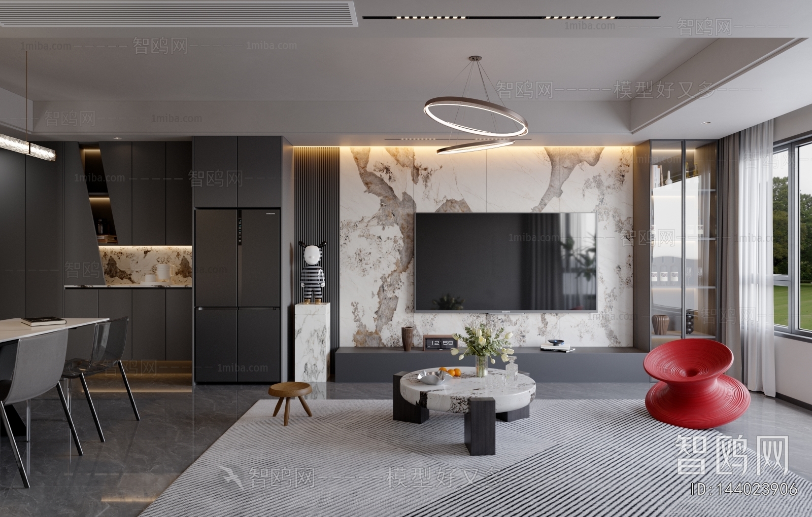 Modern A Living Room