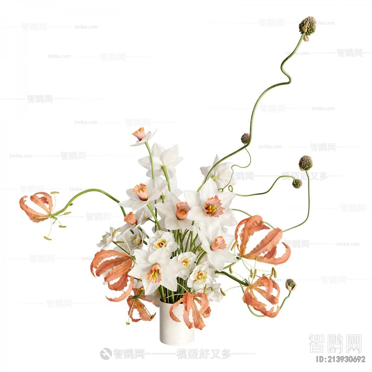 Modern Flower Arrangement