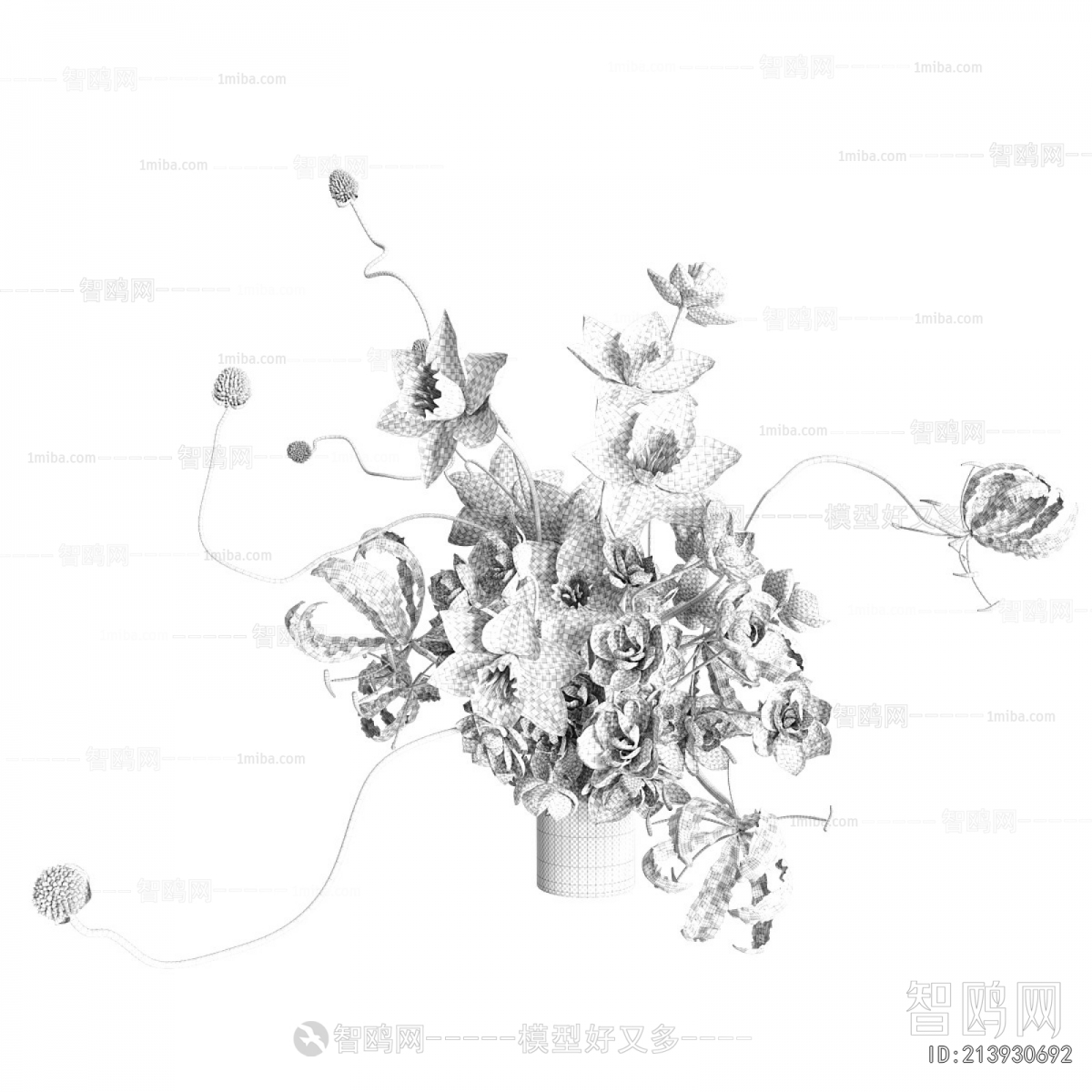 Modern Flower Arrangement