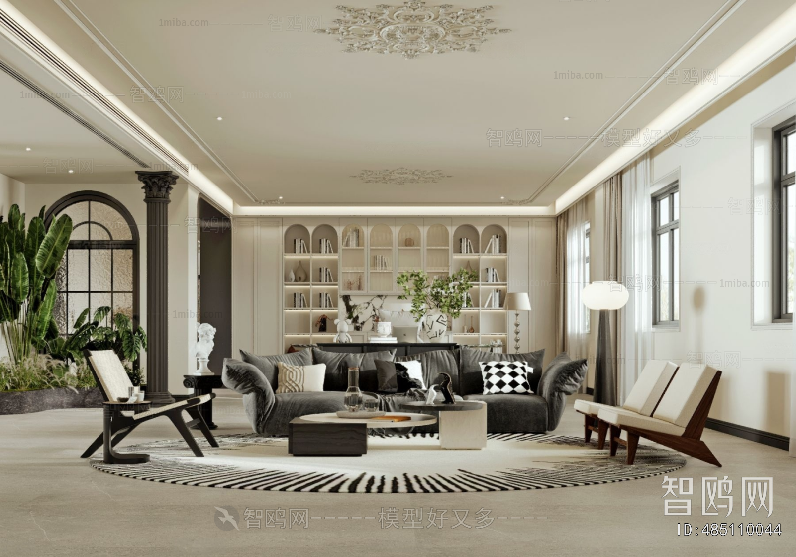 French Style A Living Room