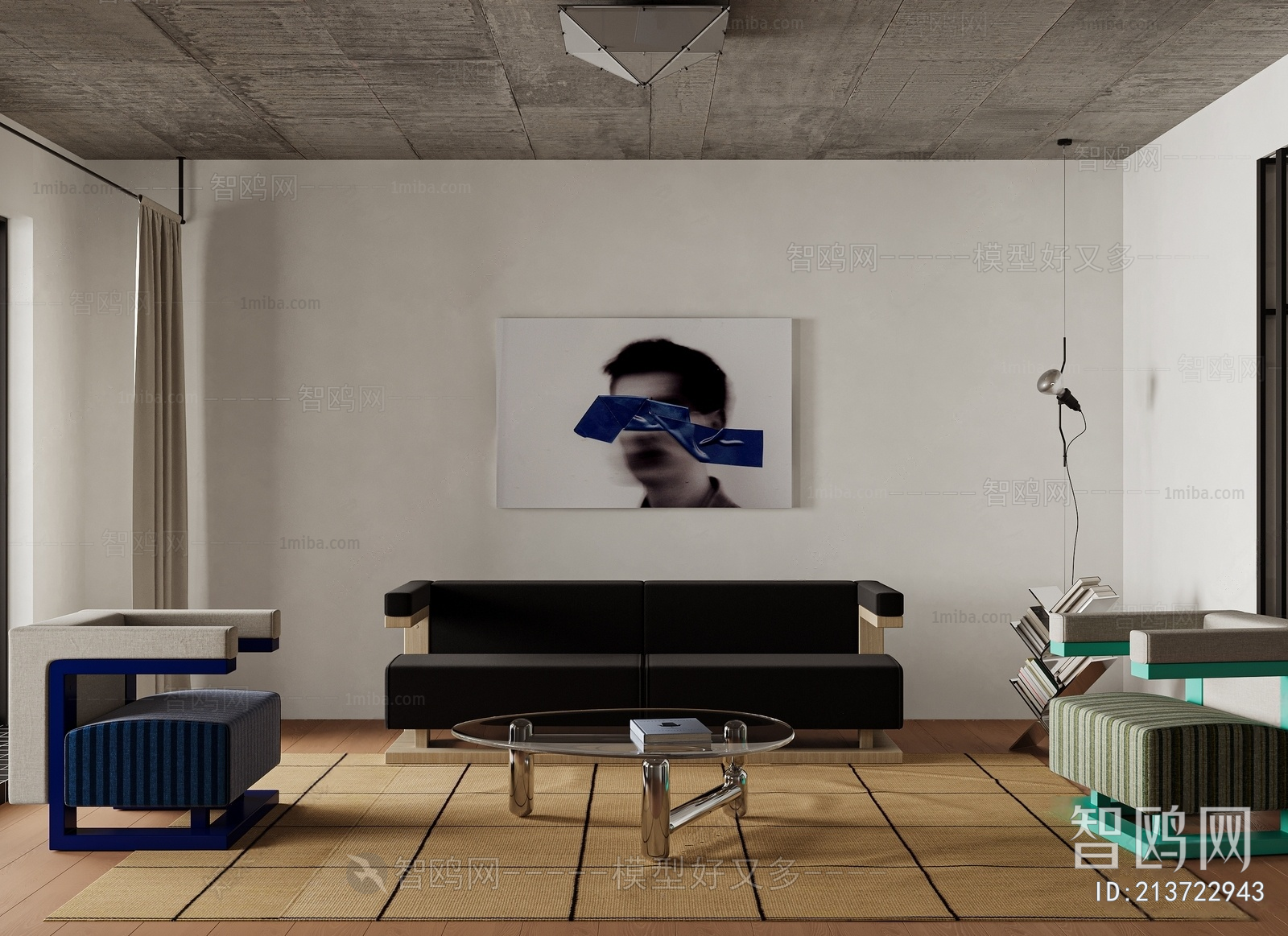 Industrial Style A Living Room