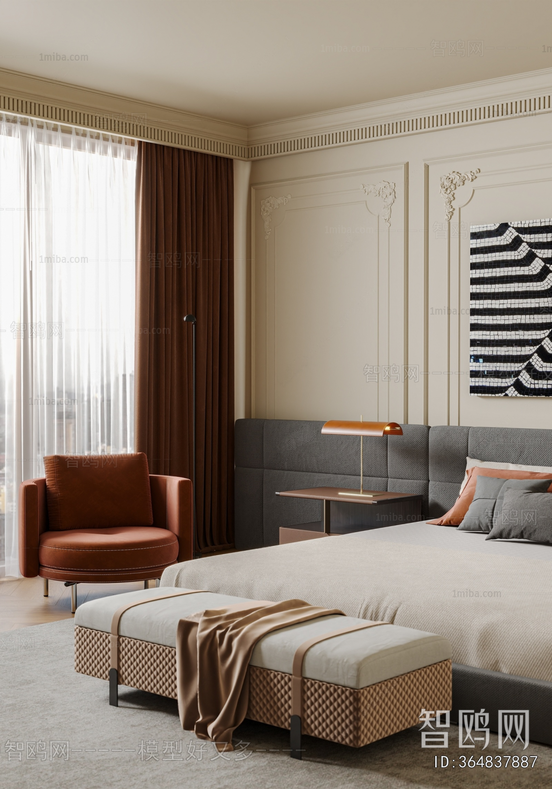 French Style Bedroom