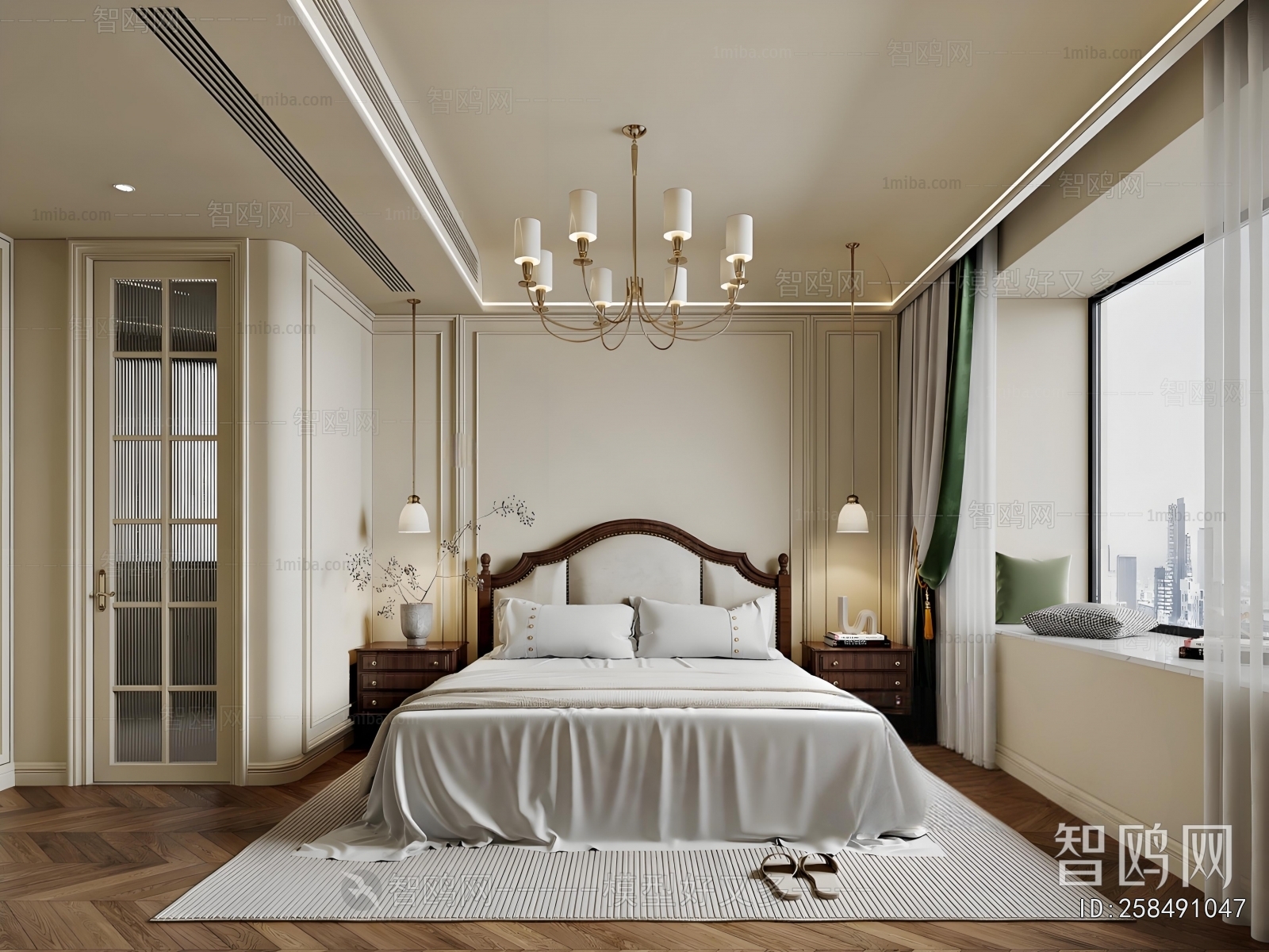 American Style Bedroom