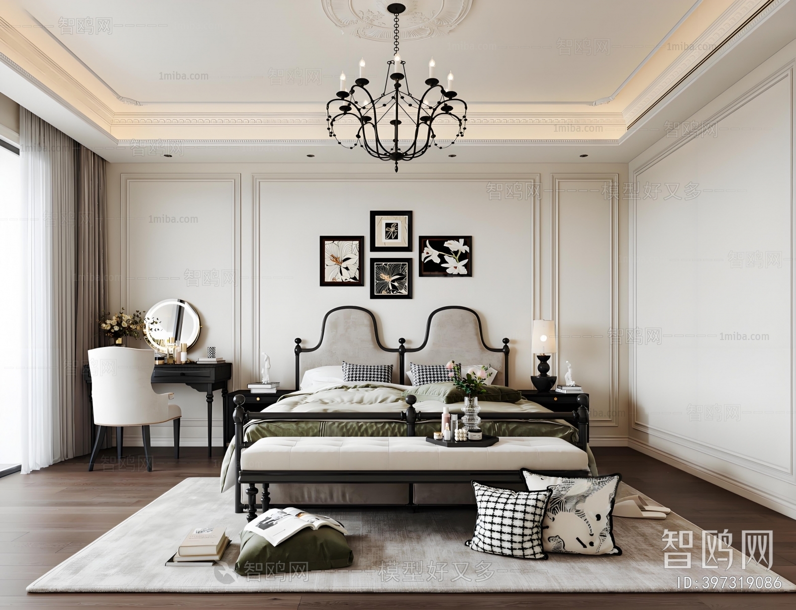 French Style Bedroom