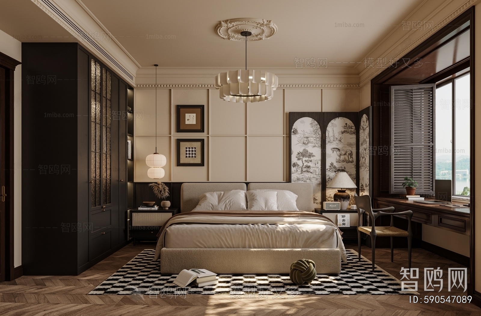 French Style Bedroom