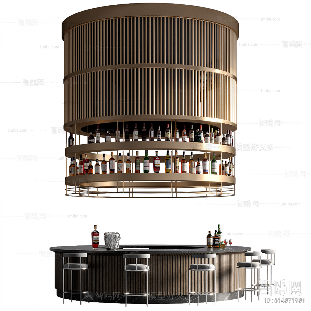 Modern Counter Bar