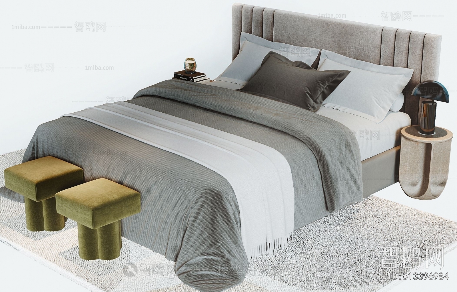 Modern Double Bed
