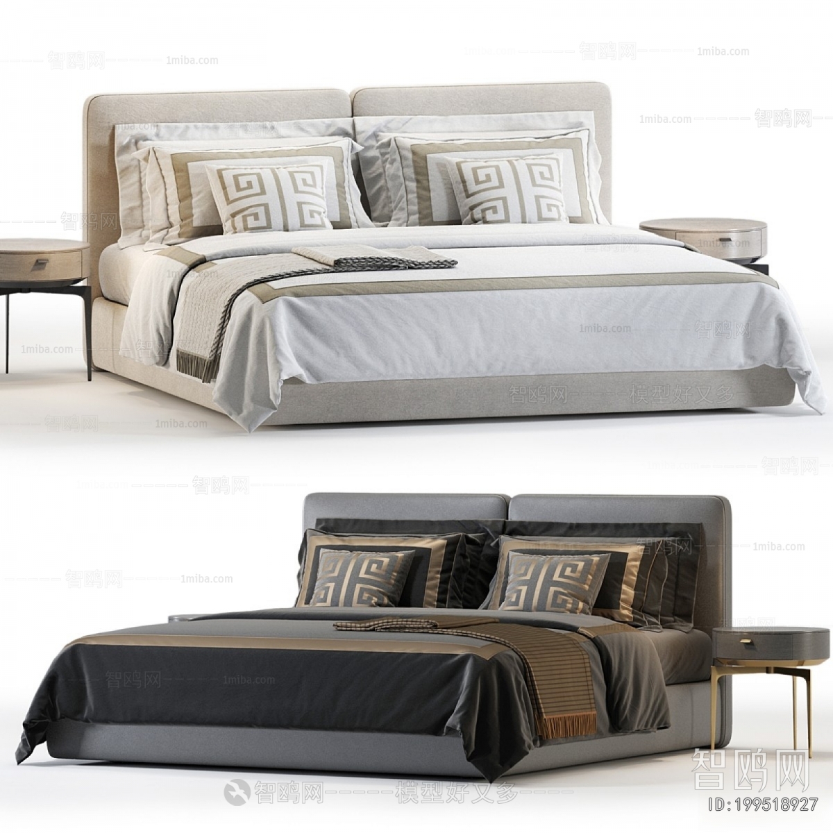 Modern Double Bed