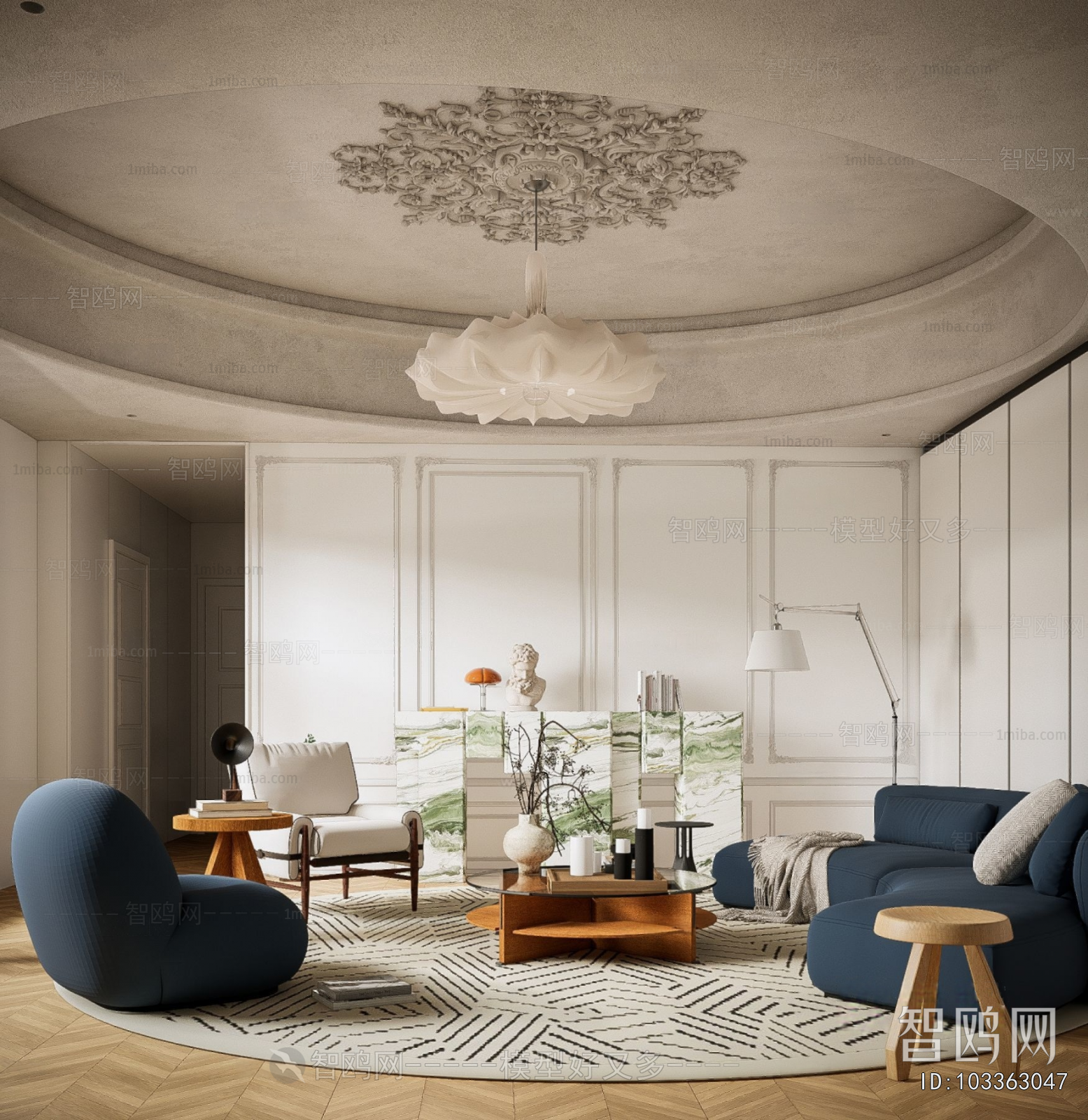 French Style A Living Room