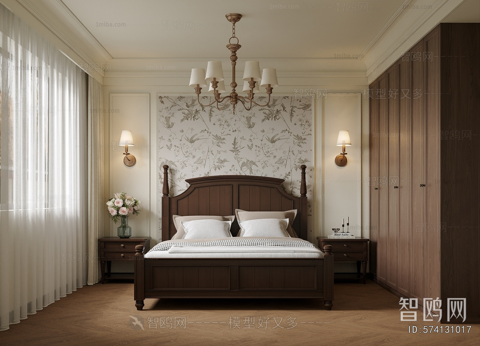 American Style Bedroom