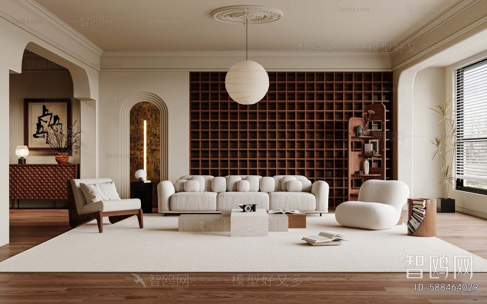 French Style A Living Room