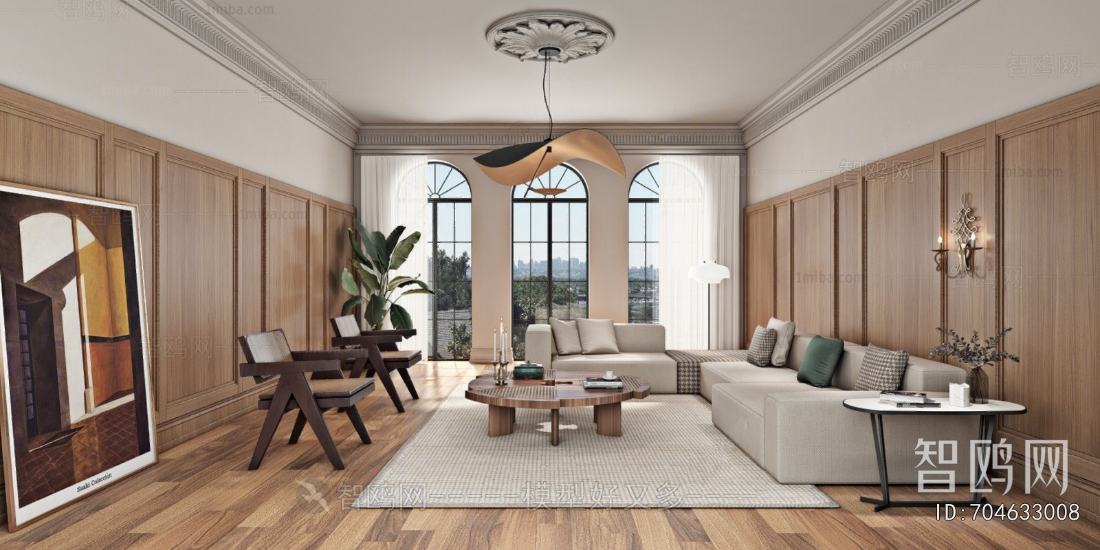 French Style A Living Room