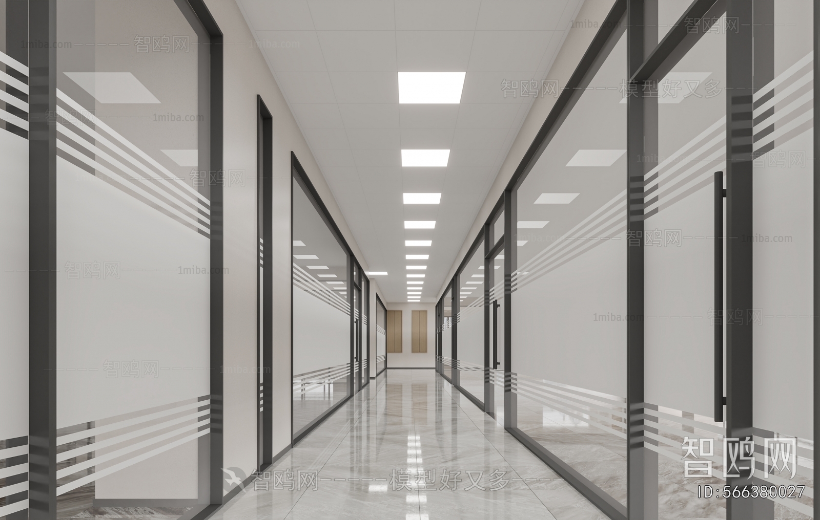 Modern Office Reception Desk