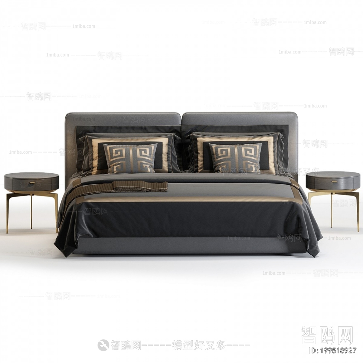 Modern Double Bed