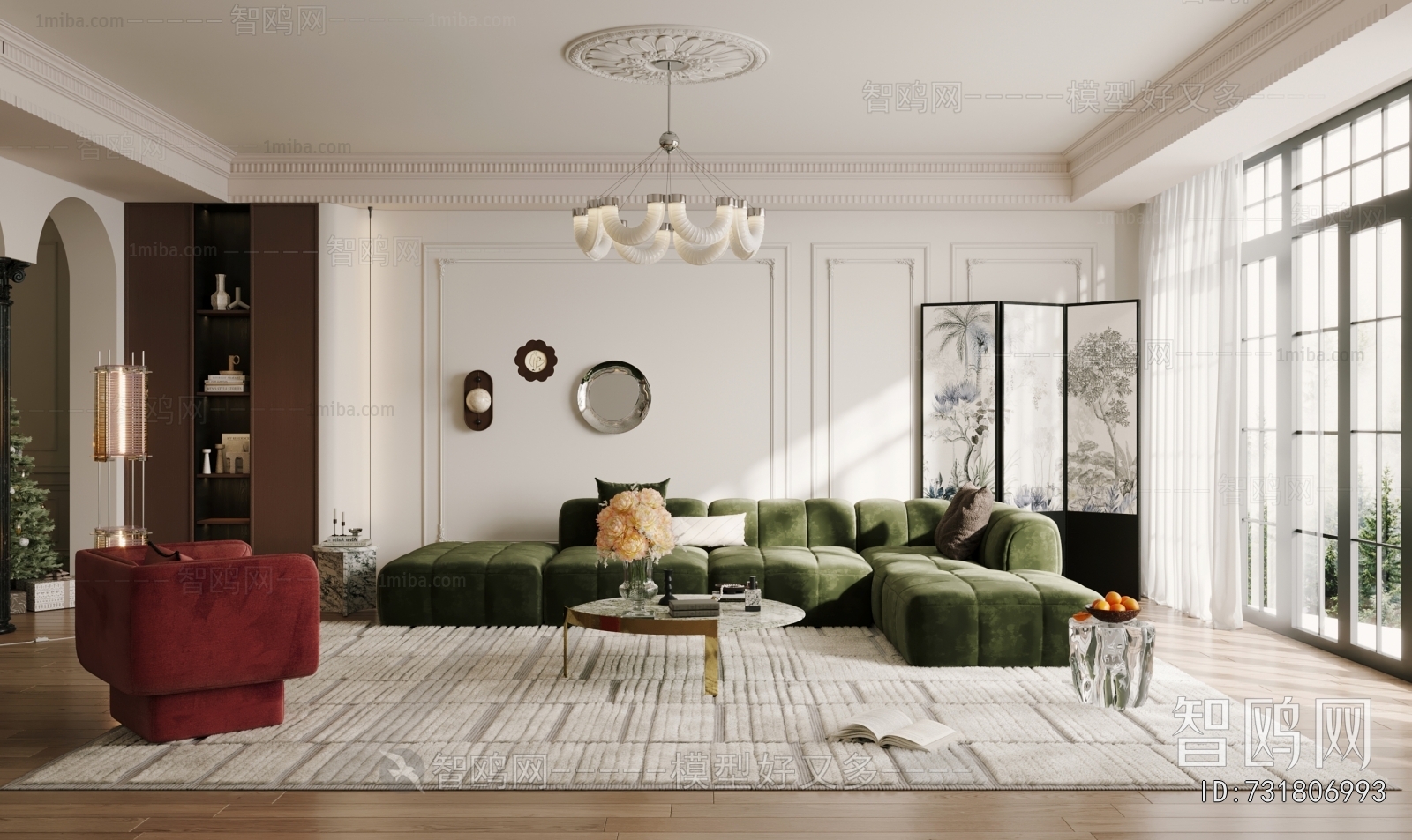 French Style A Living Room