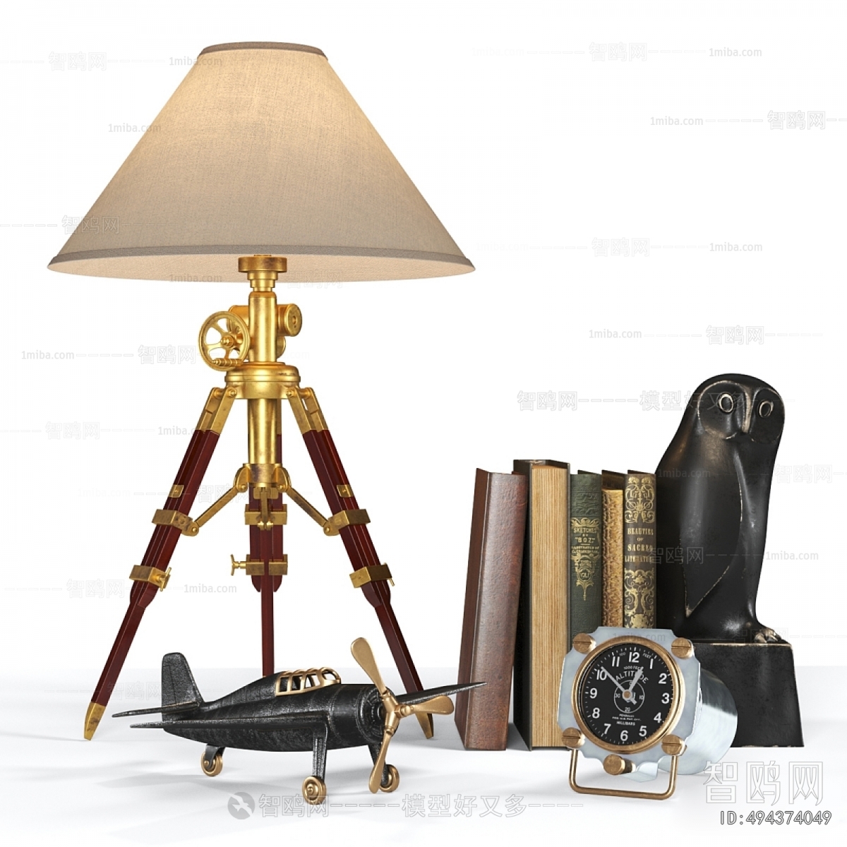 Retro Style Decorative Set