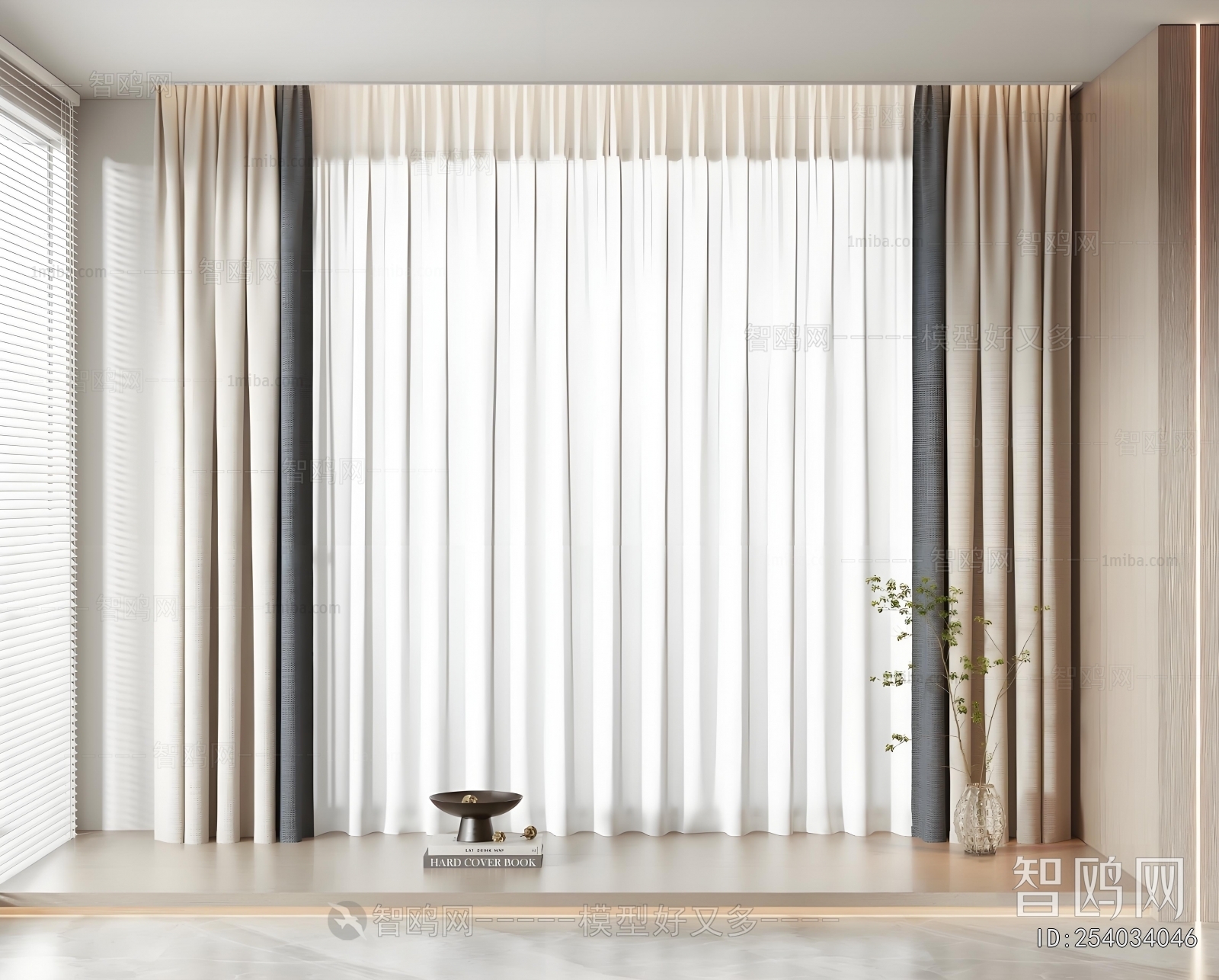 Modern The Curtain