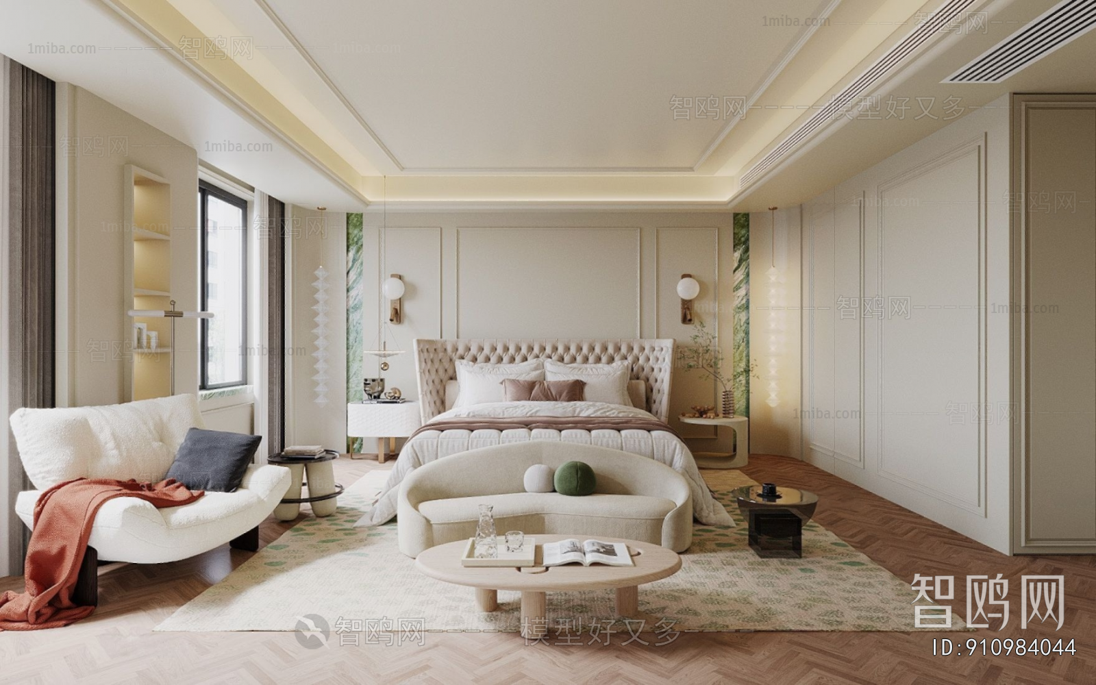 French Style Bedroom