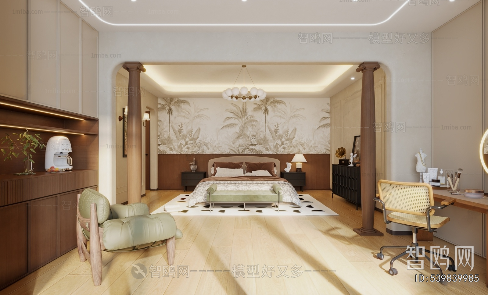 French Style Bedroom