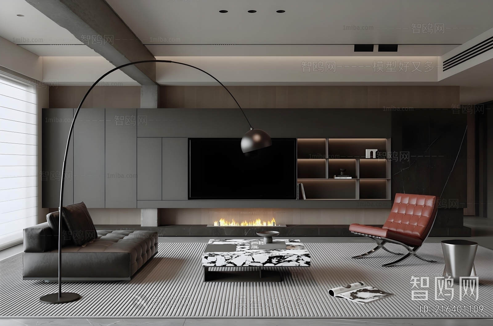 Modern A Living Room