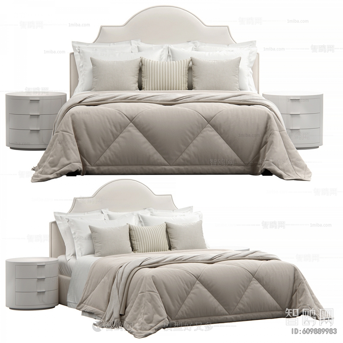 Modern Double Bed