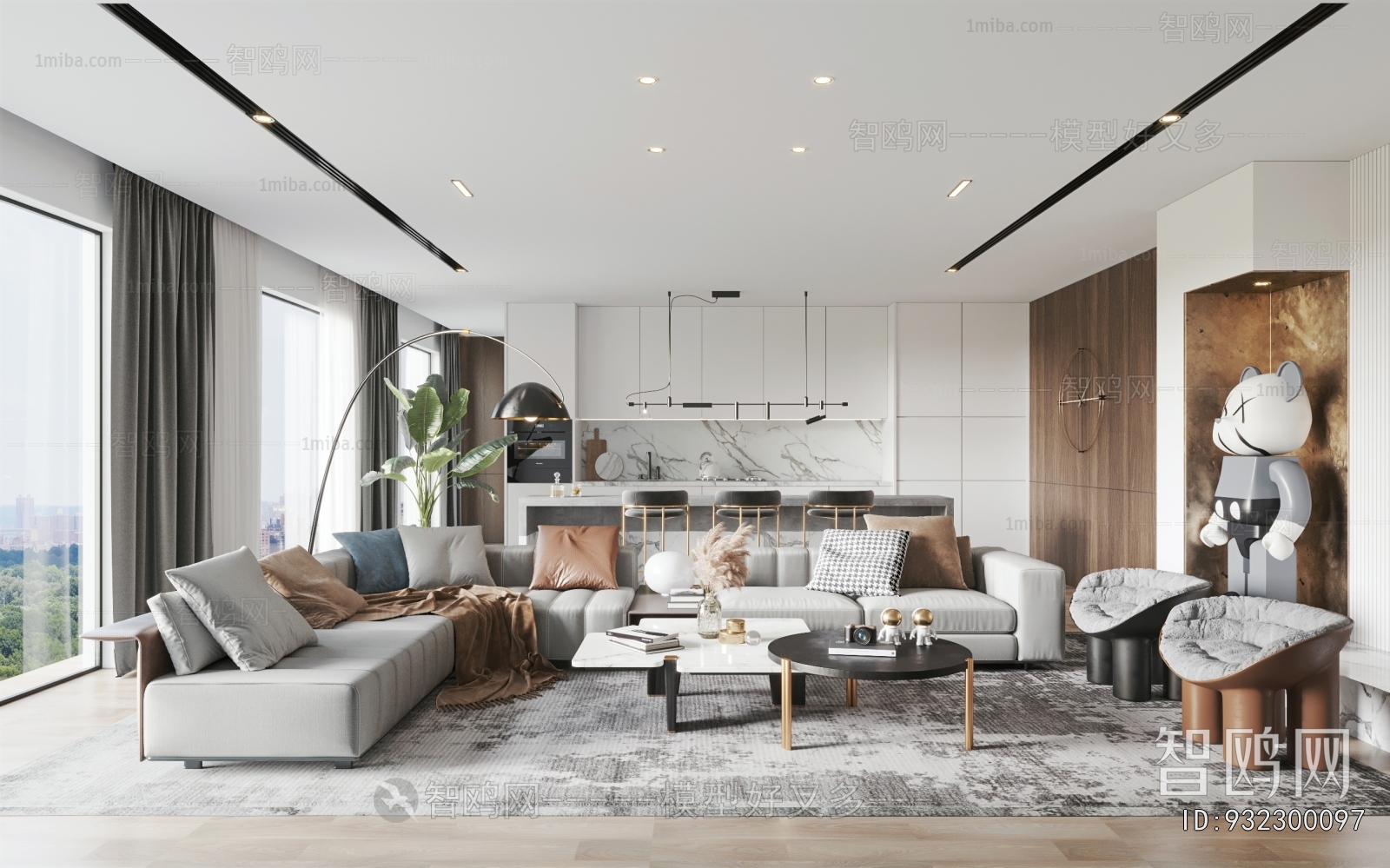 Modern A Living Room