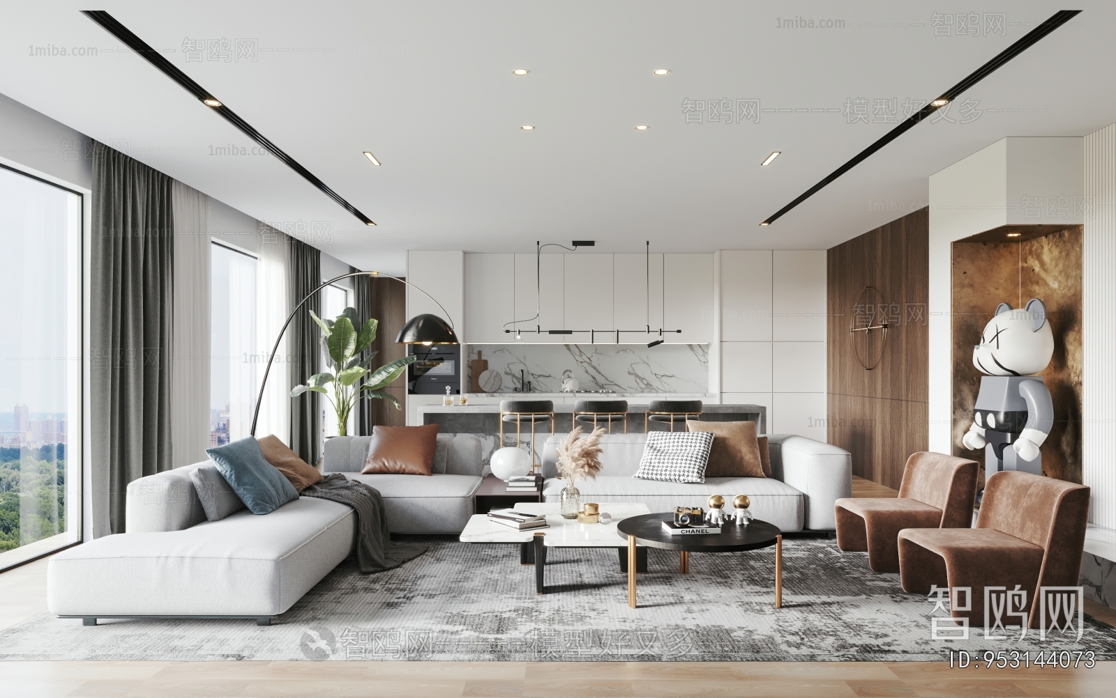 Modern A Living Room