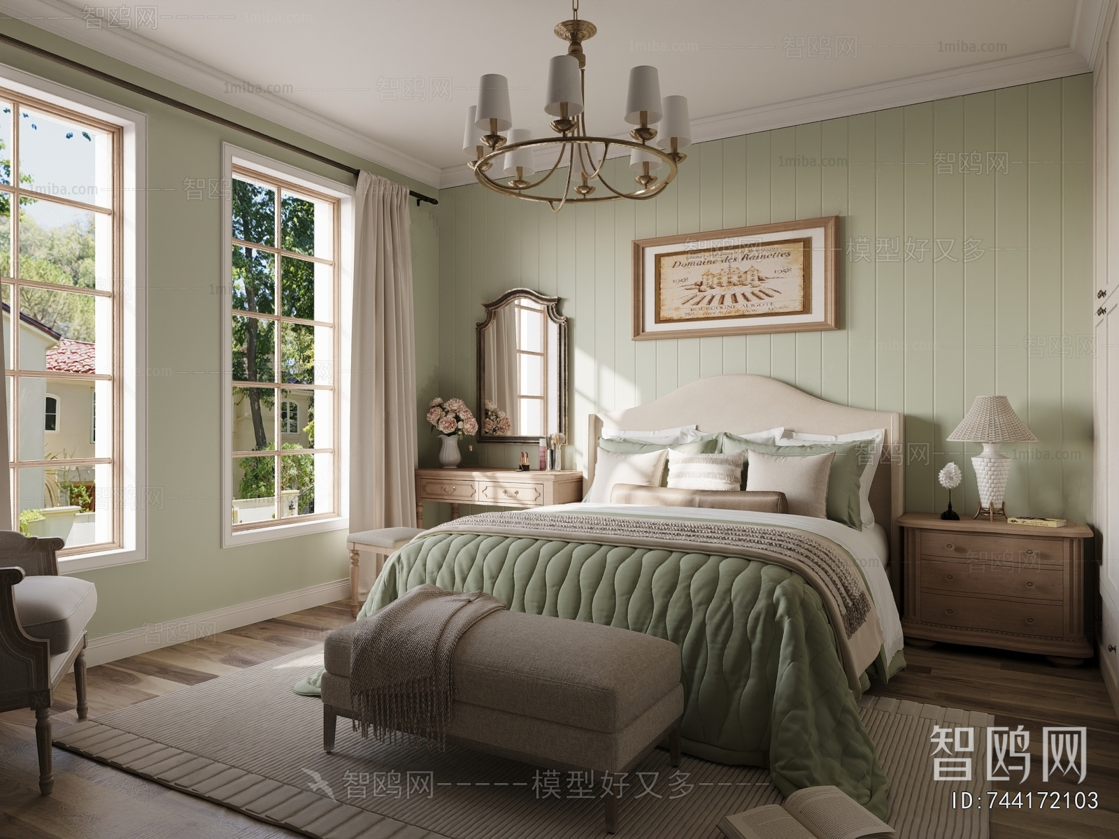 American Style Bedroom