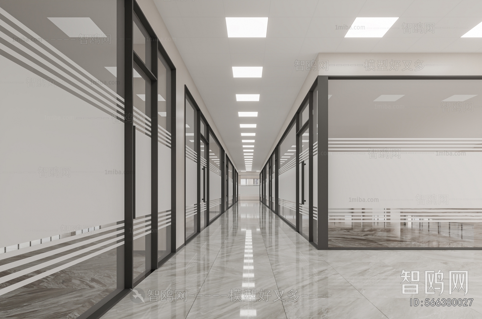 Modern Office Reception Desk