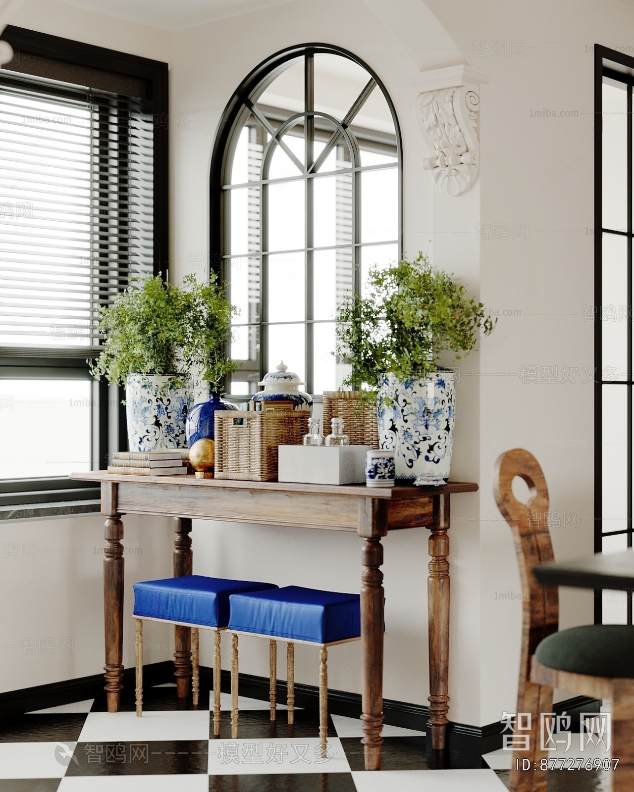 American Style Hallway