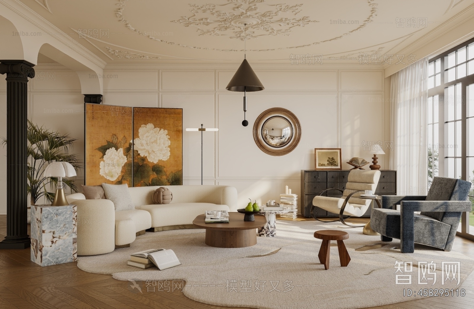 French Style A Living Room