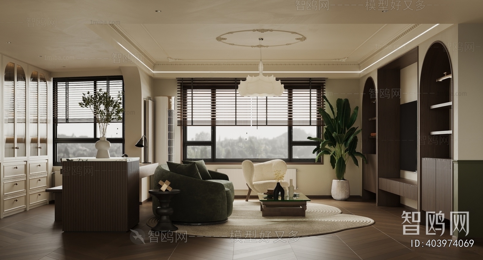 French Style A Living Room