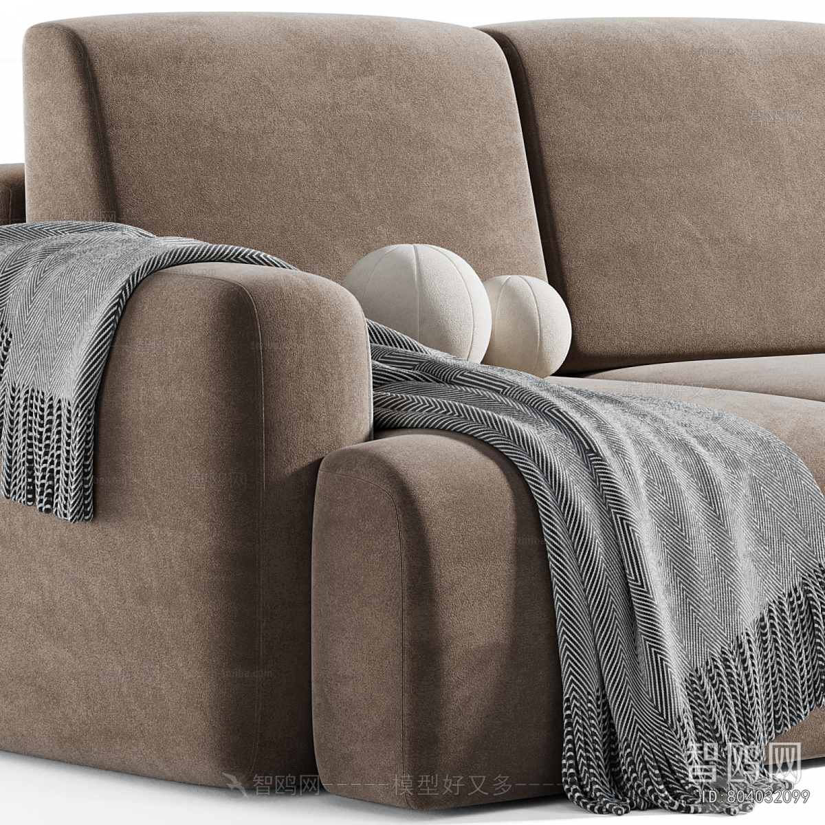 Modern Three-seat Sofa