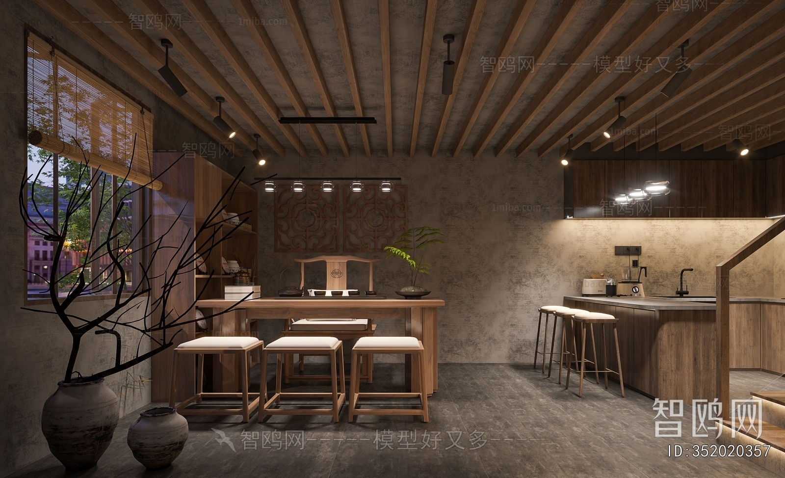 New Chinese Style Smoke Hotel