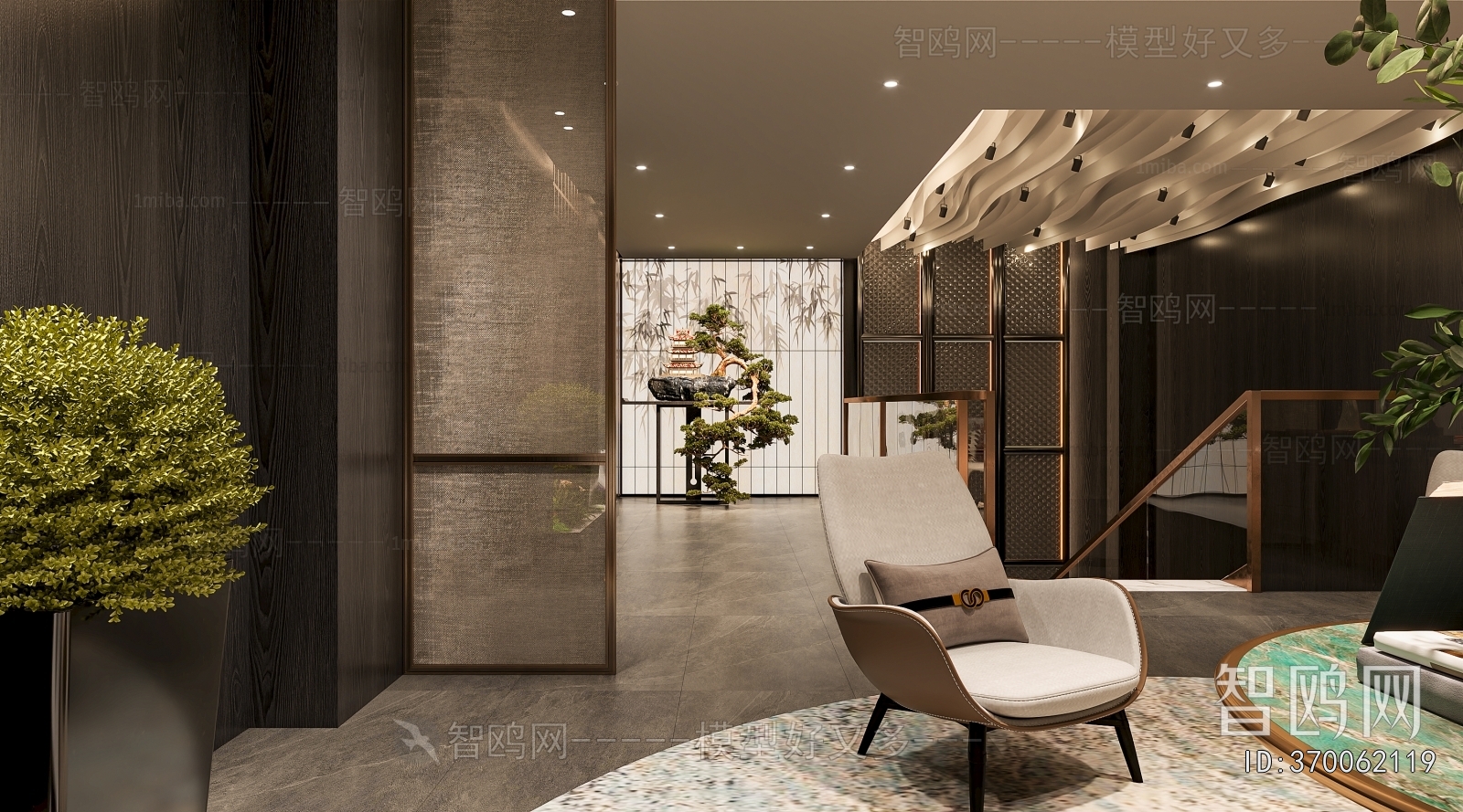 New Chinese Style Club Space