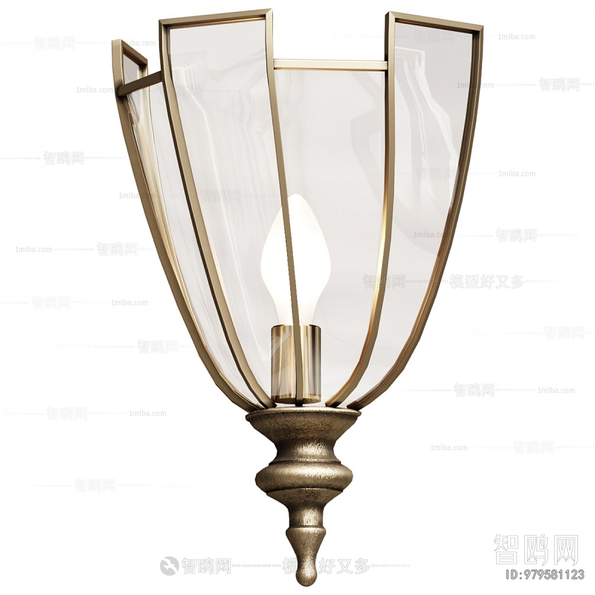 Simple European Style Wall Lamp