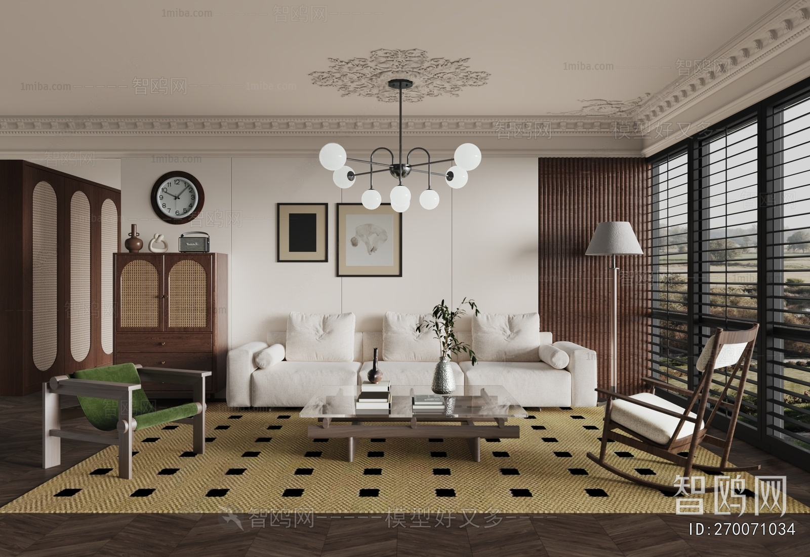 French Style A Living Room