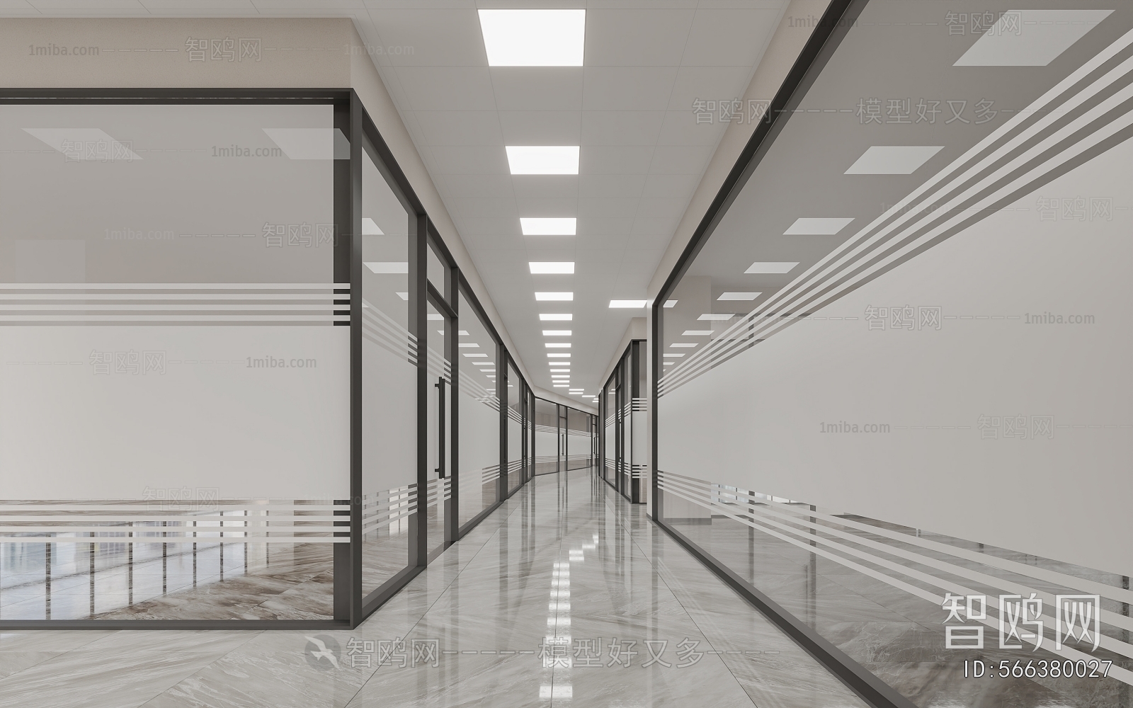 Modern Office Reception Desk