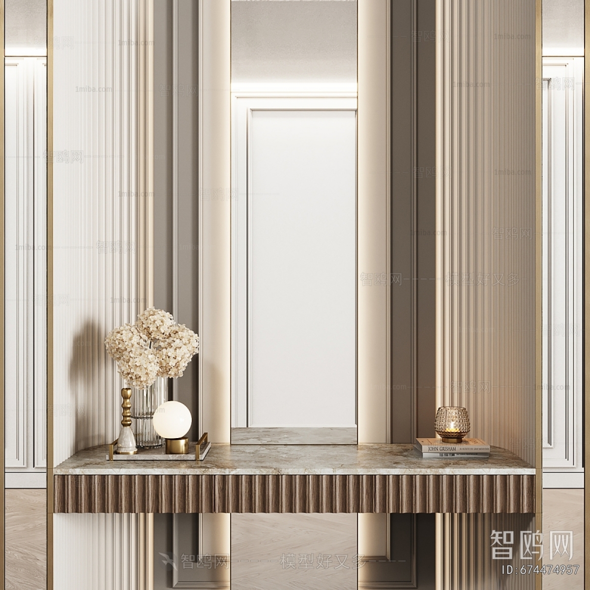 Simple European Style Dresser