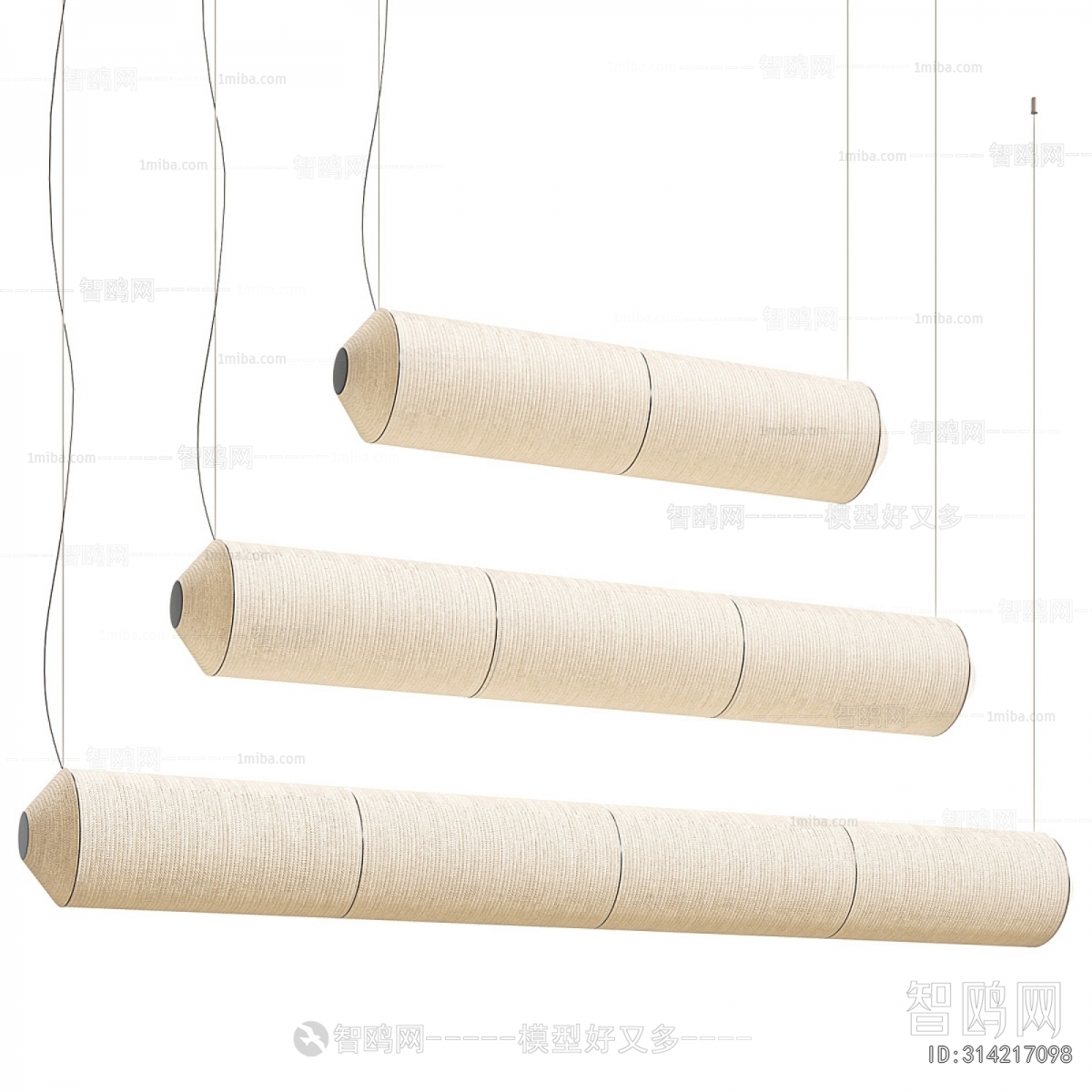 Modern Long Chandelier