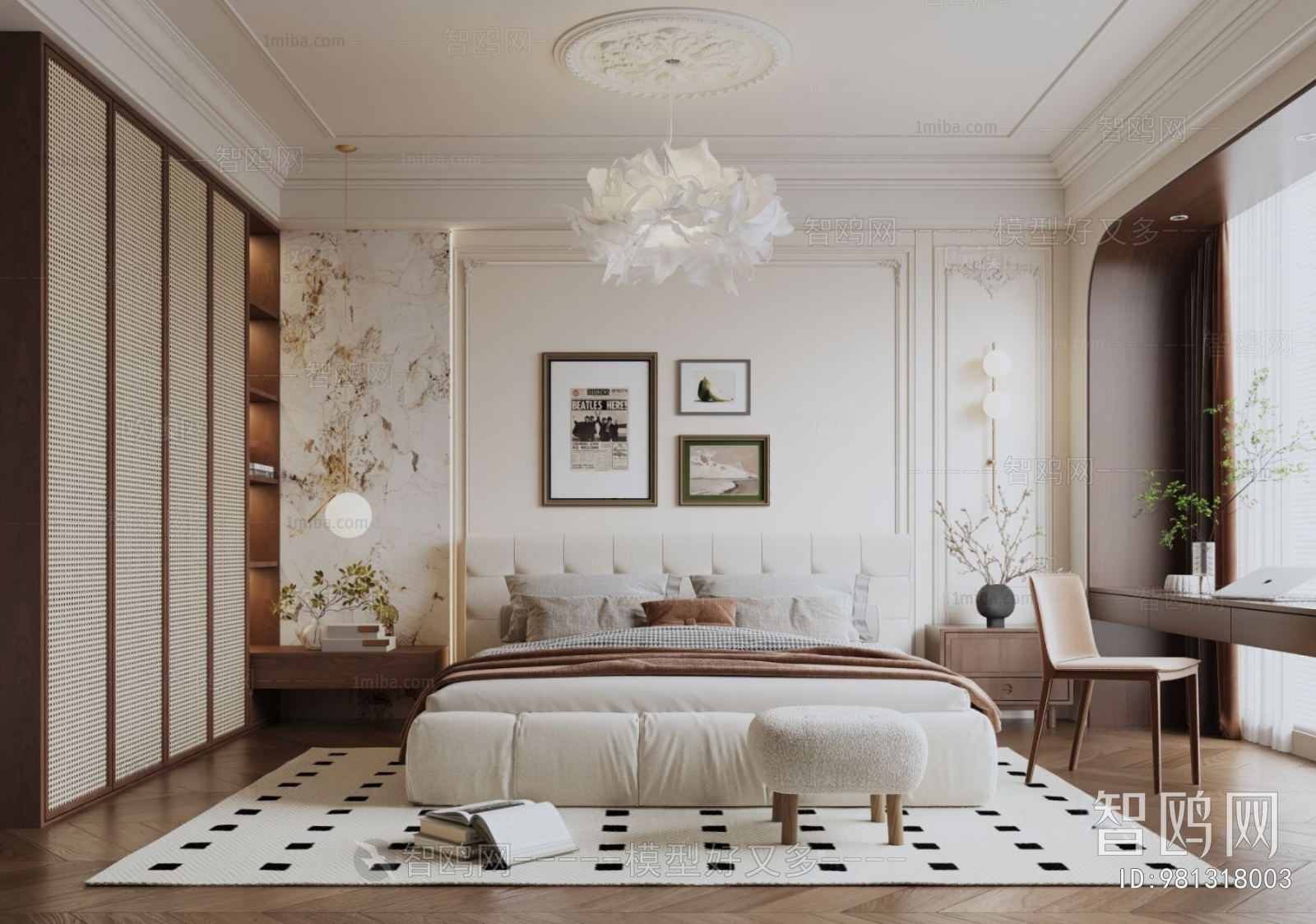 French Style Bedroom