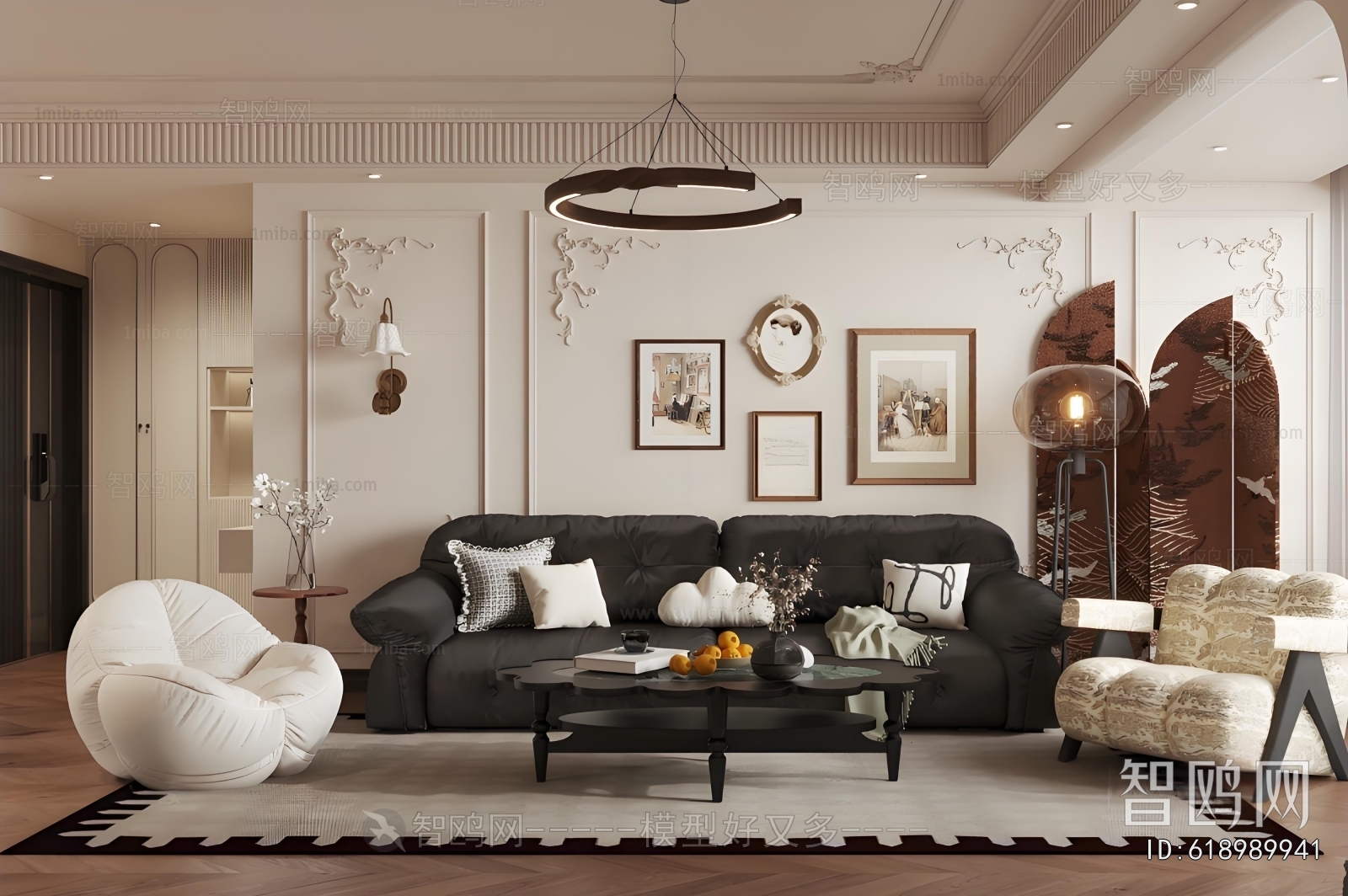 French Style A Living Room